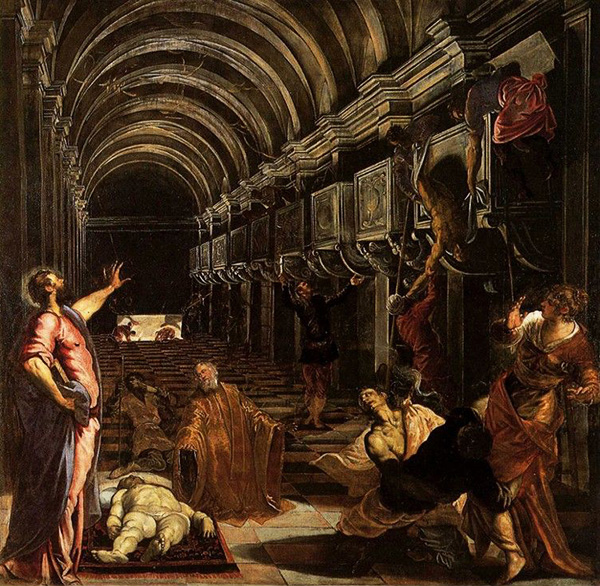 Тинторетто, Нахождение тела святого Марка, 1562–1566