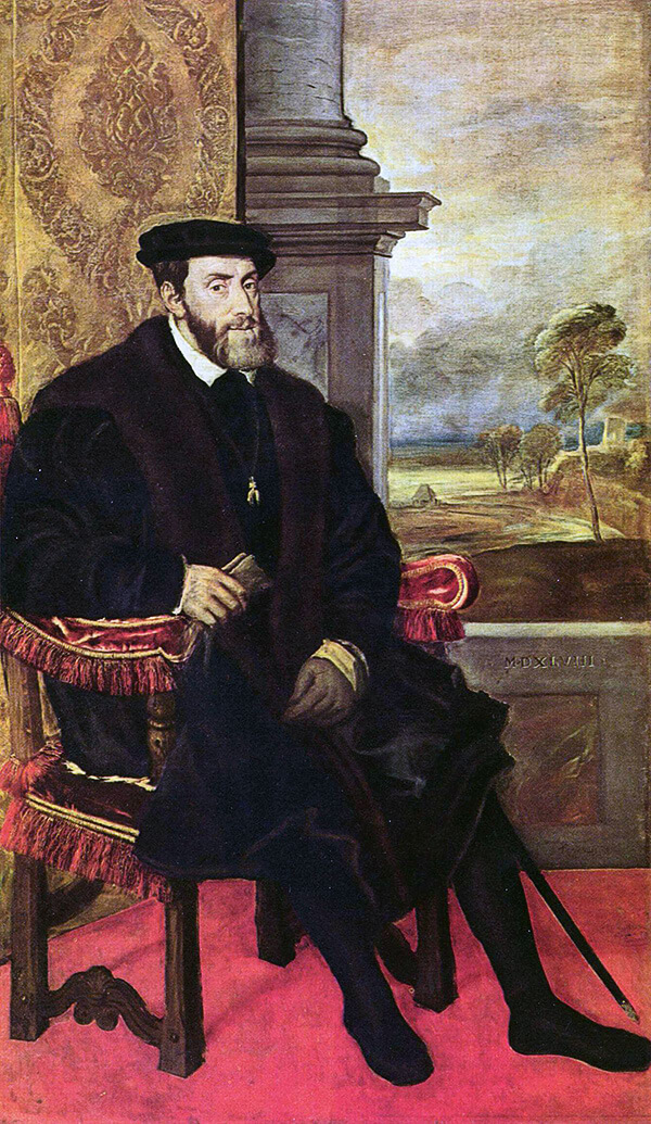Тинторетто, Портрет Карла V в кресле, 1548