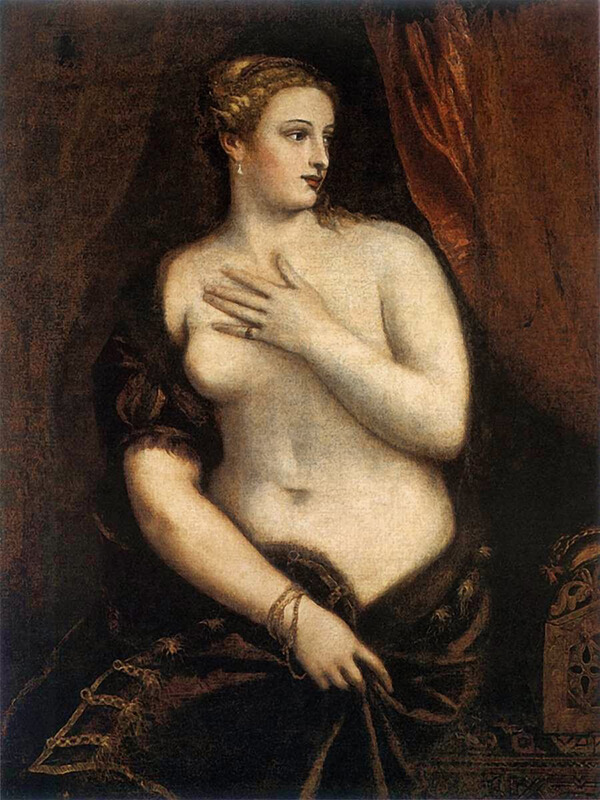 Тициан, Венера перед зеркалом, 1555